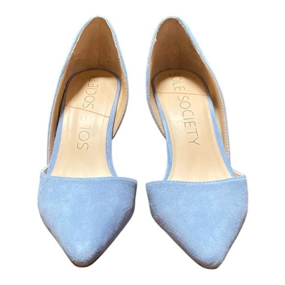 Sole Society Powder Blue Heels - Picture 9 of 12
